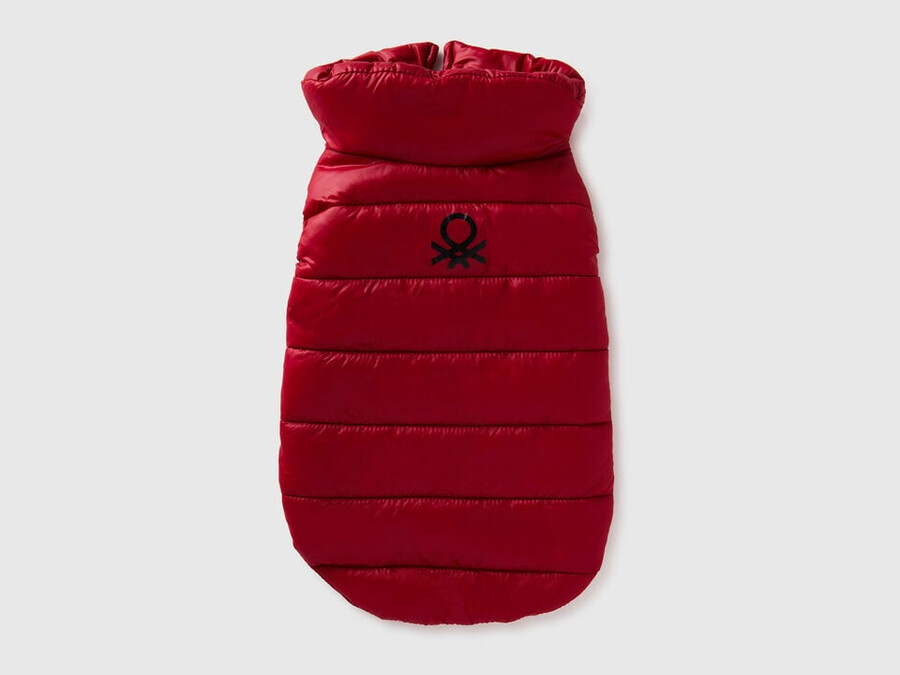 erdbeerrote steppjacke für hunde
