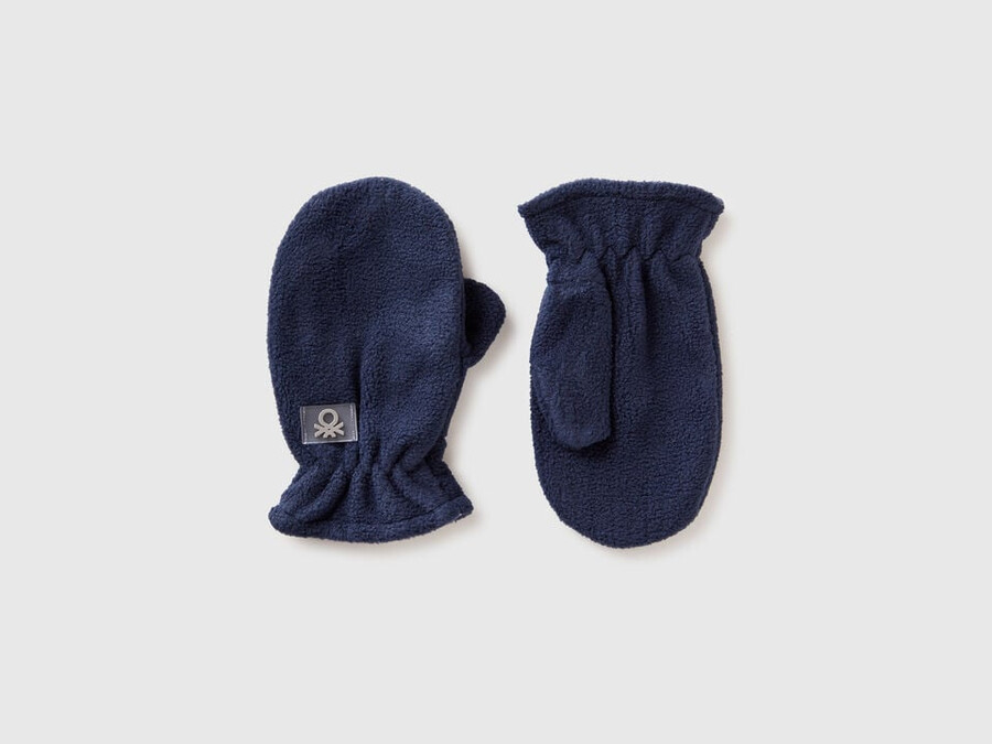 fäustlinge aus gefüttertem fleece