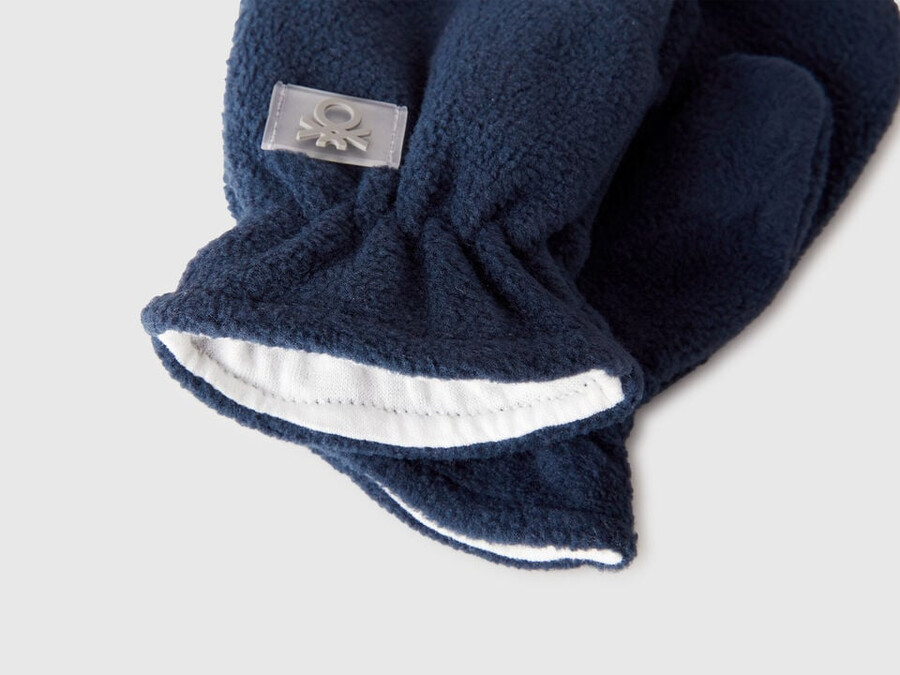 fäustlinge aus gefüttertem fleece