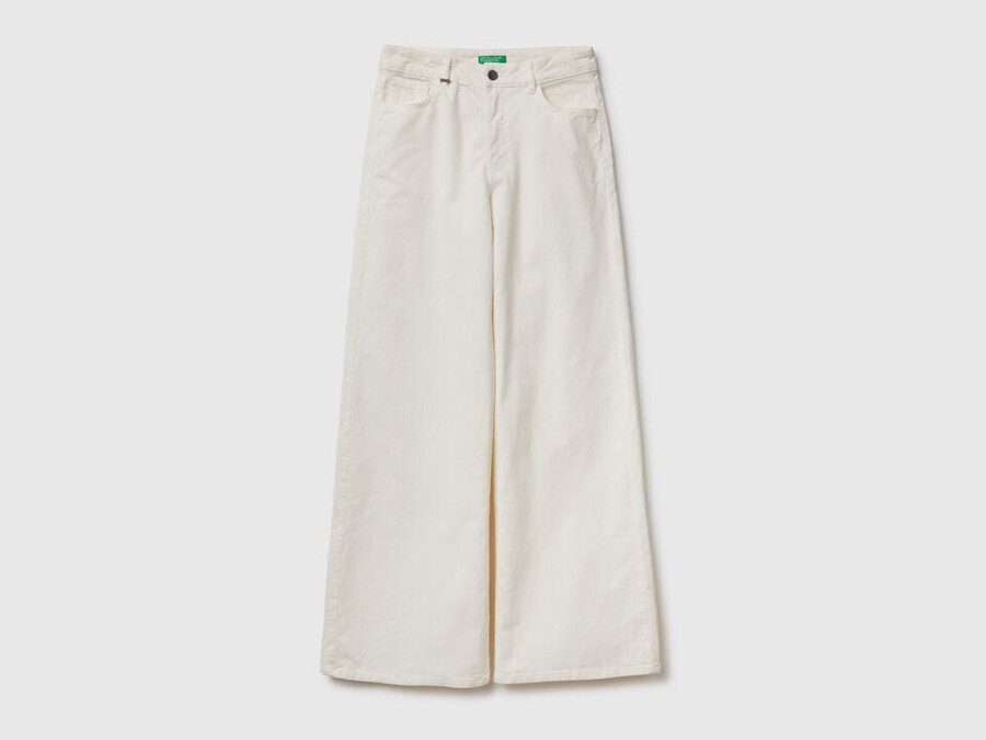 weit geschnittene samthose