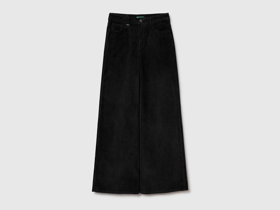 weit geschnittene samthose