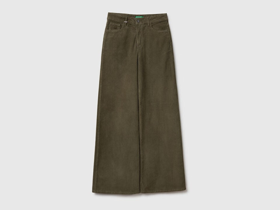 weit geschnittene samthose