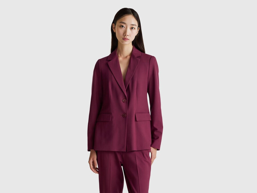 schmal geschnittener blazer