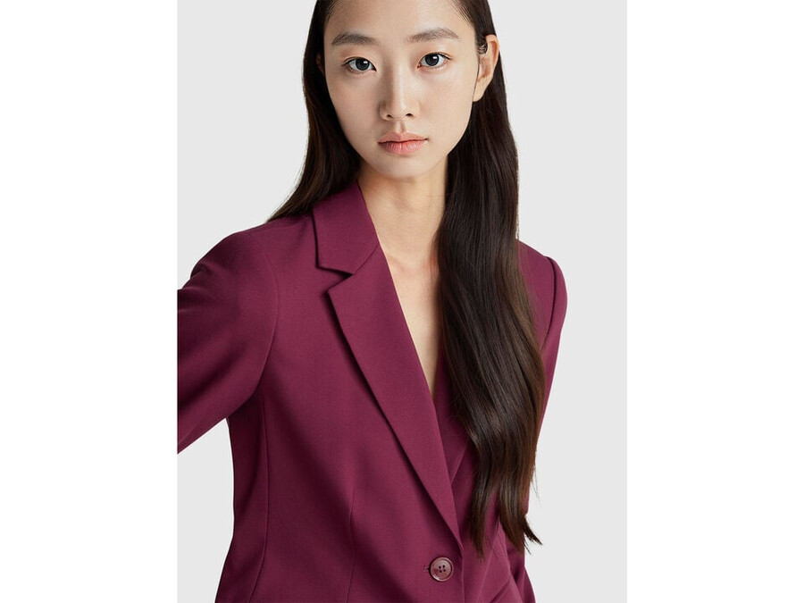 schmal geschnittener blazer