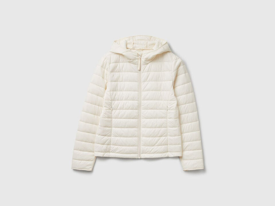 schmal geschnittene steppjacke