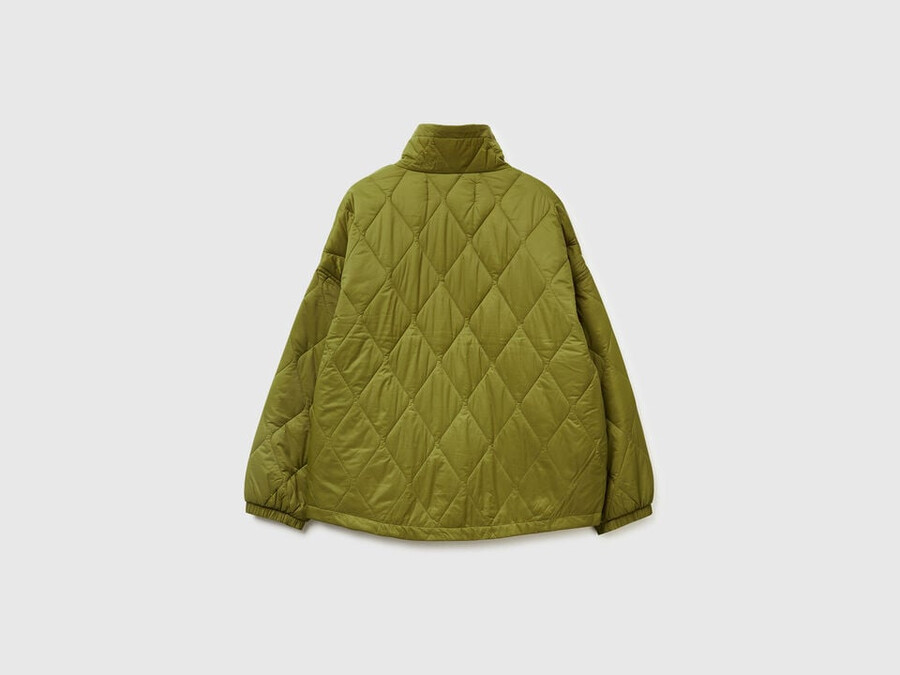 gesteppte nylonjacke