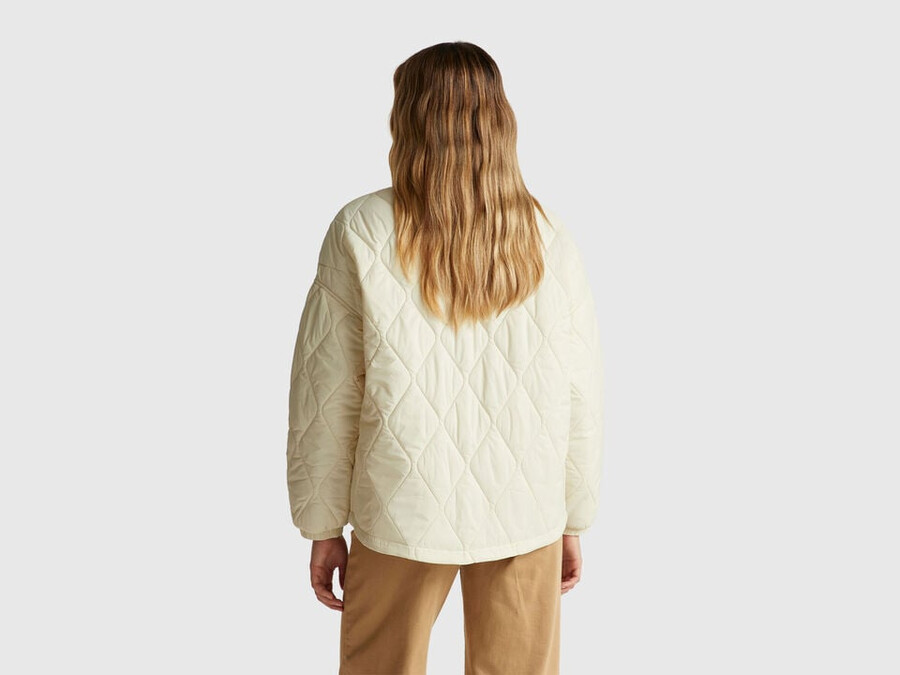 gesteppte nylonjacke