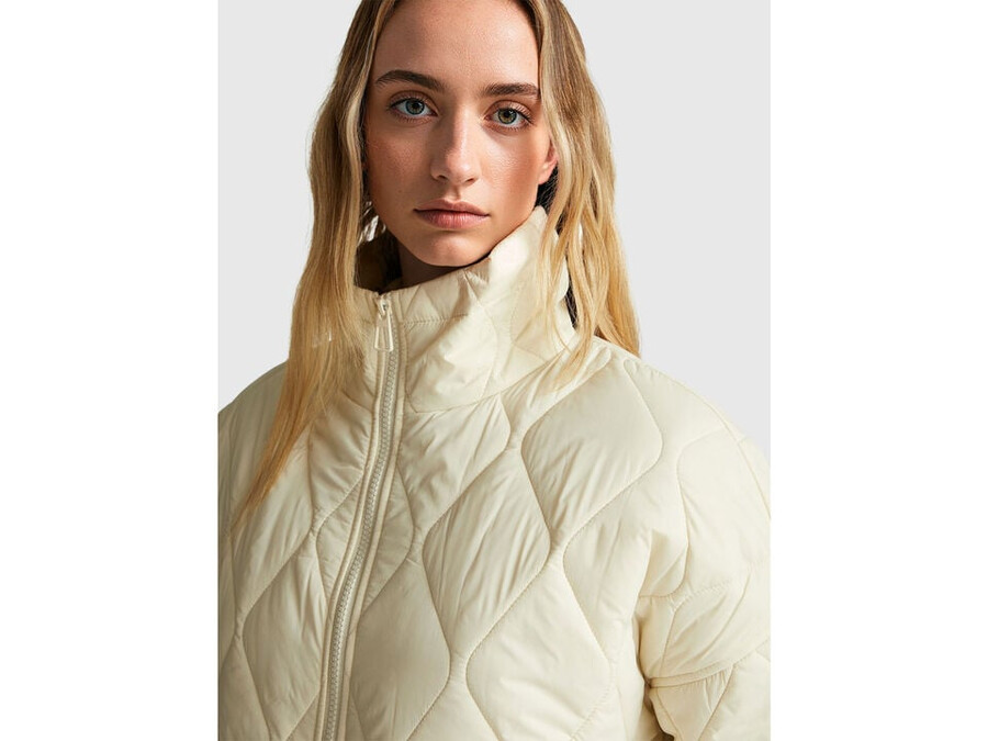 gesteppte nylonjacke