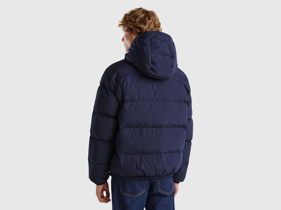 jacke mit daunenfüllung aus recycelten daunen