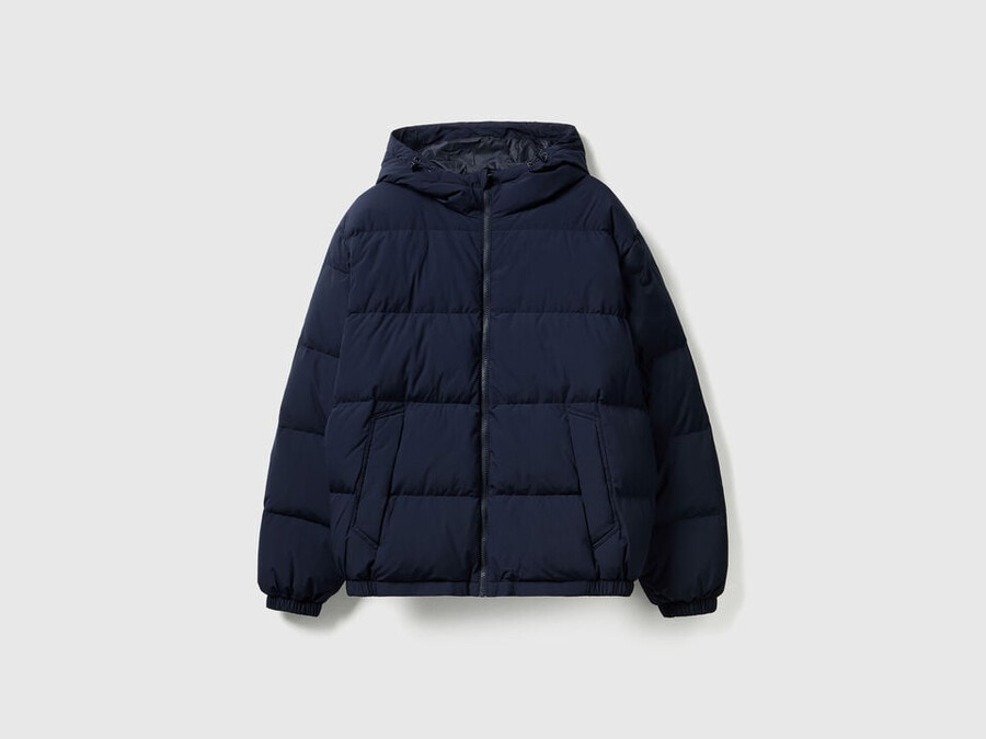 jacke mit daunenfüllung aus recycelten daunen