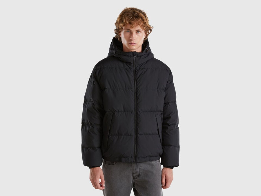 jacke mit daunenfüllung aus recycelten daunen