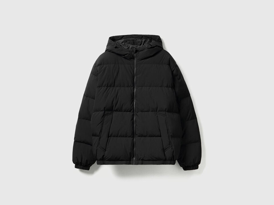 jacke mit daunenfüllung aus recycelten daunen