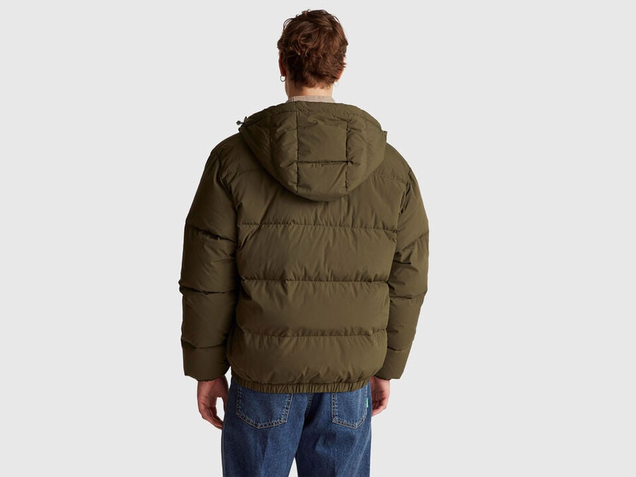 jacke mit daunenfüllung aus recycelten daunen