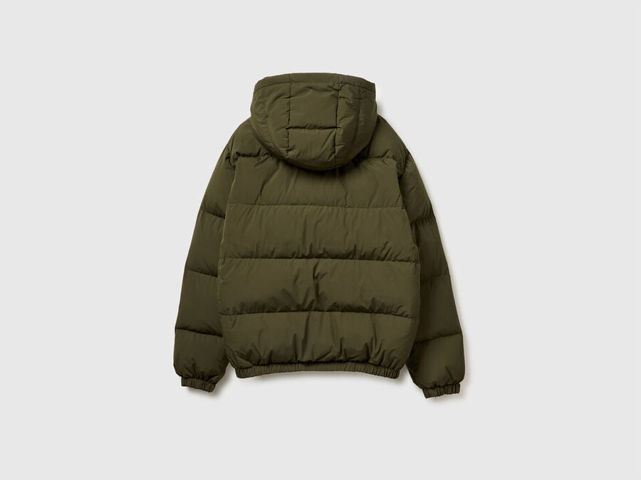 jacke mit daunenfüllung aus recycelten daunen