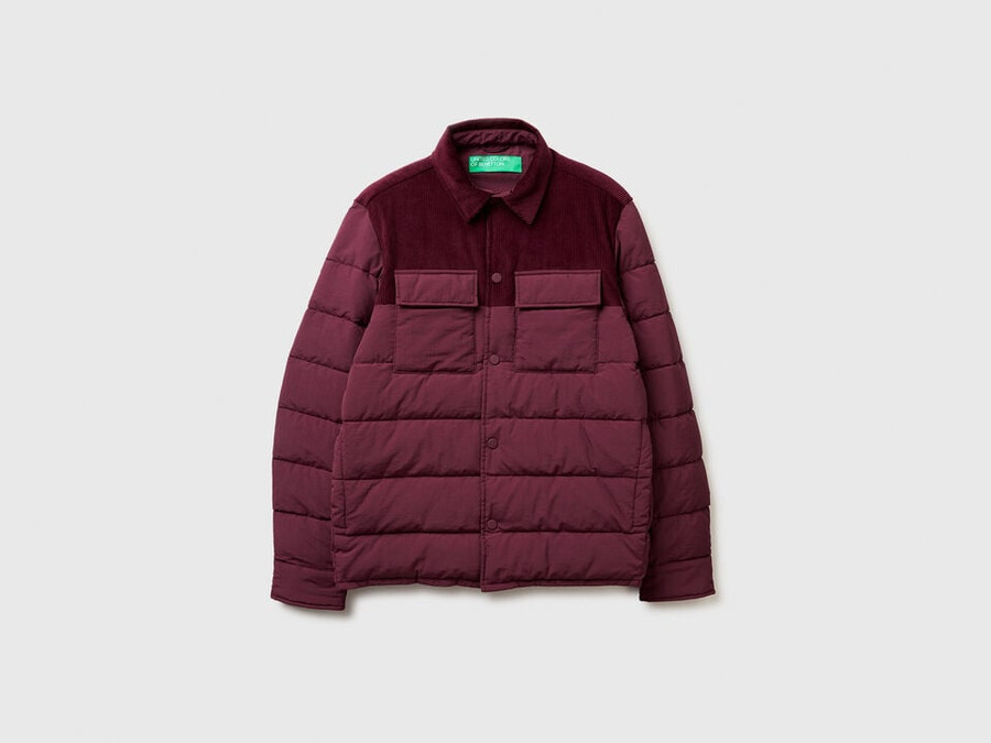 cord- und nylonjacke