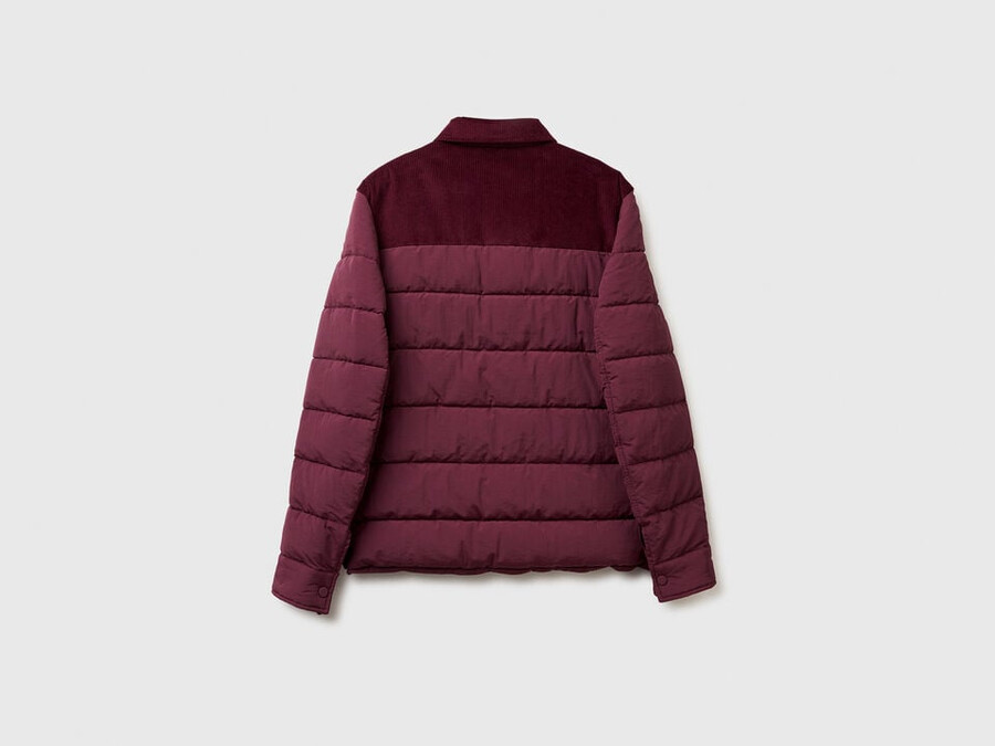 cord- und nylonjacke