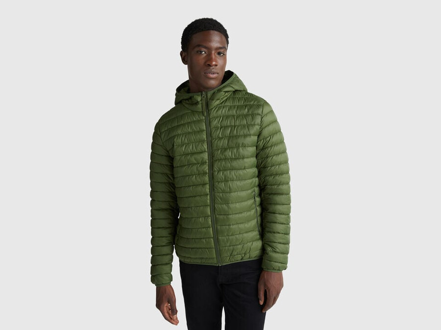 steppjacke in normaler passform