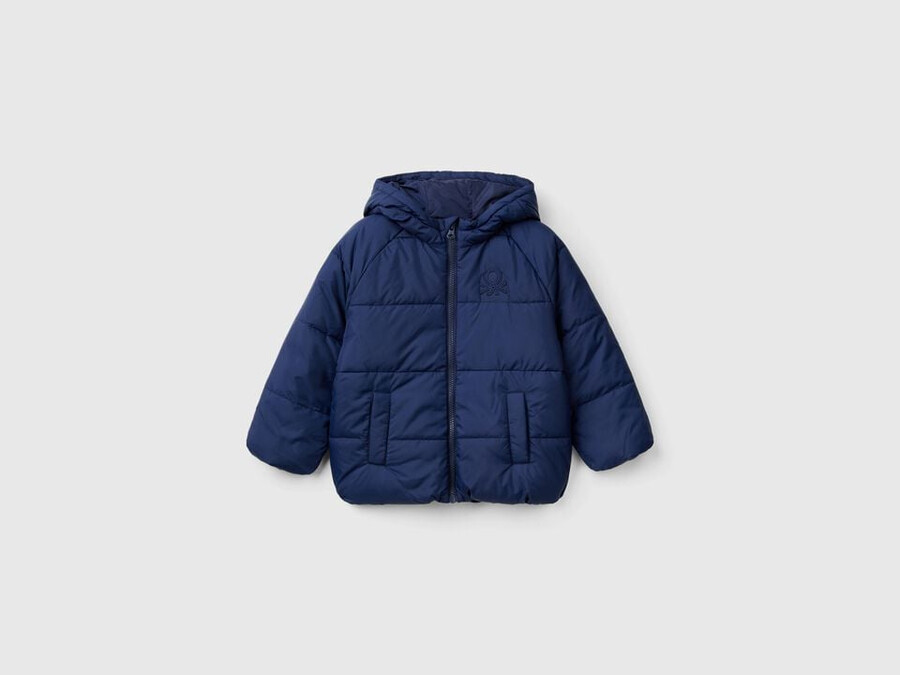 wattierte „rain defender-jacke