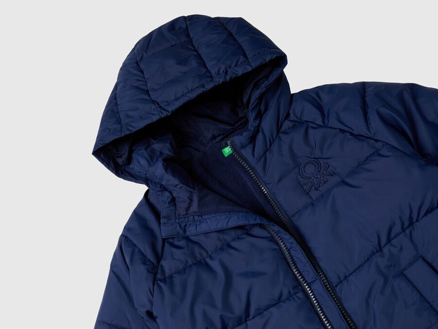 wattierte „rain defender-jacke