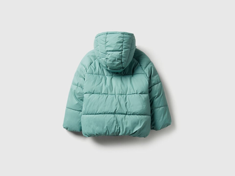 wattierte „rain defender-jacke