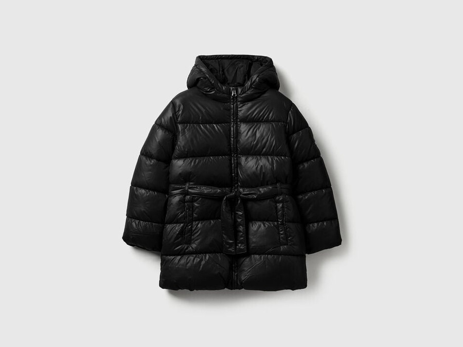 lange jacke mit gürtel