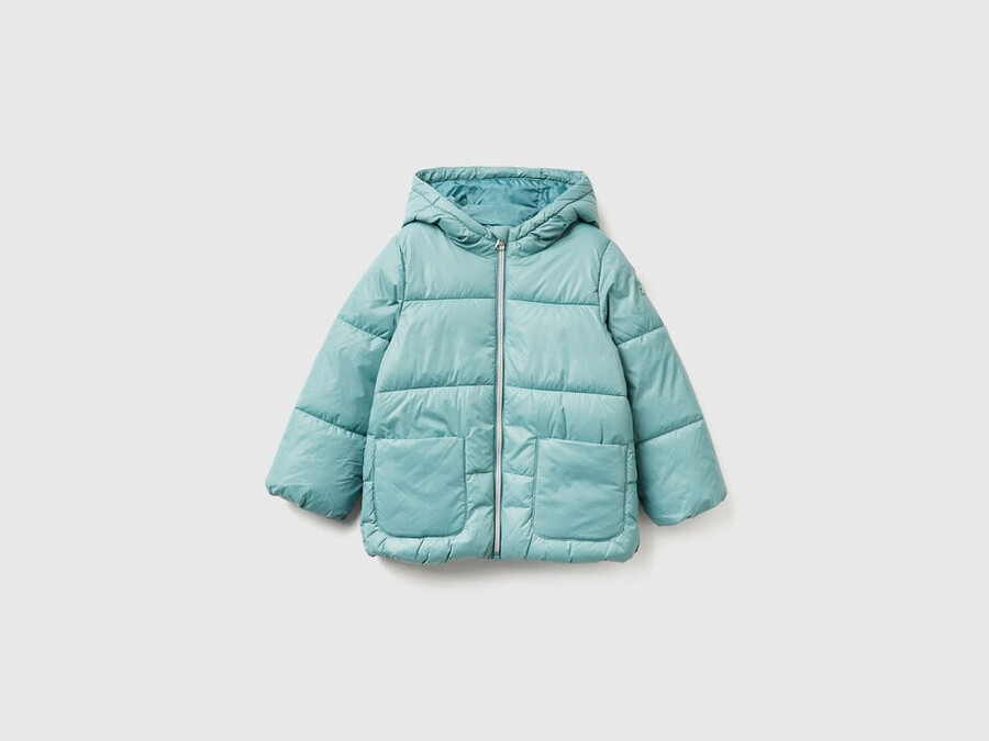 nylonjacke mit kapuze