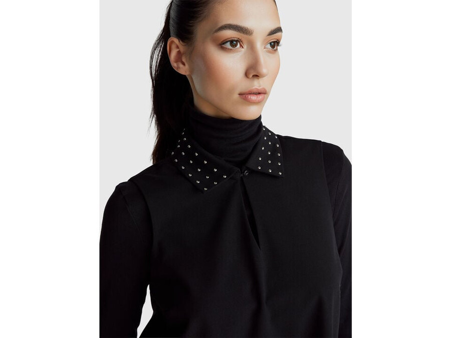 kurzes kleid mit nieten