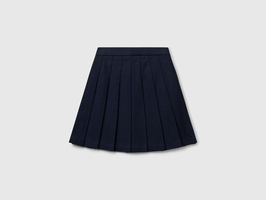 faltenrock aus flanell